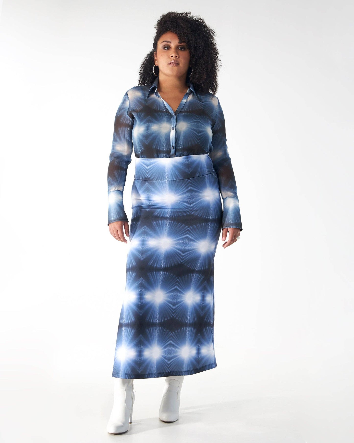 Babs Body-hugging Midi Skirt