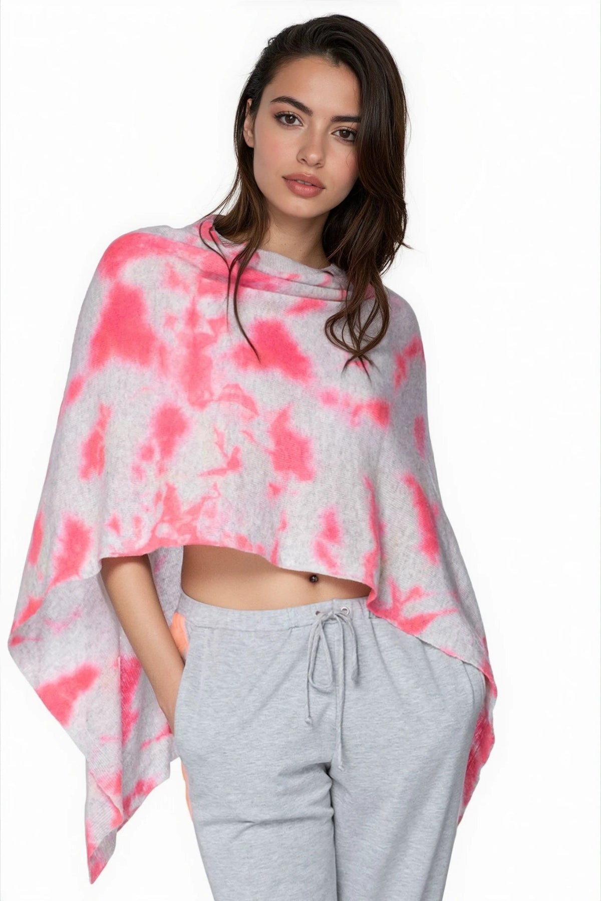 Be Golden 100% Cashmere Tie Dye Cashmere