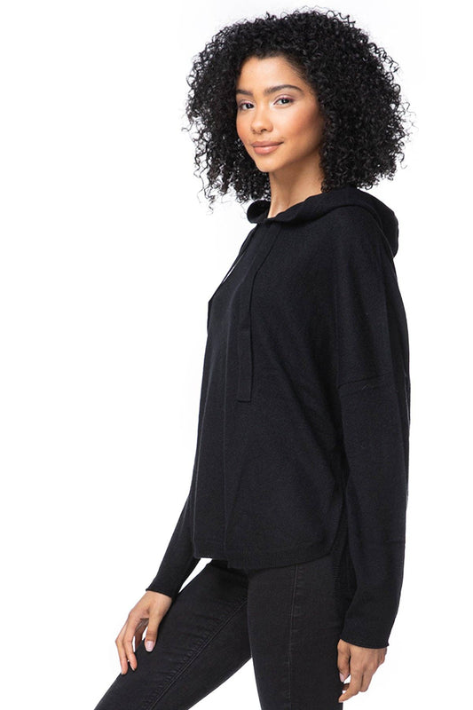 Quinn Washable Cashmere Hoodie Sweater