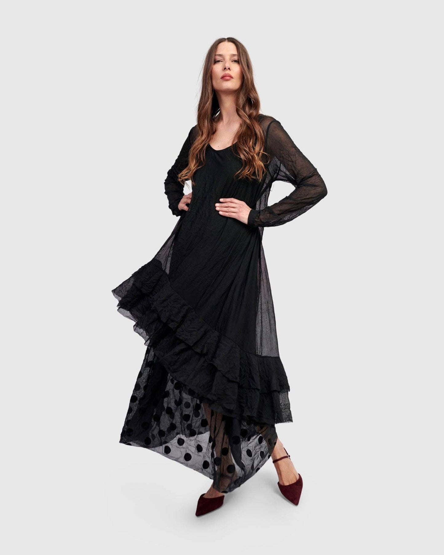 Joanie Maxi Skirt, Black: BLACK / 1 (US 6-8)