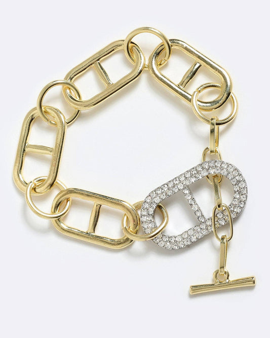 EXTRA PILL BRACELET: GOLD