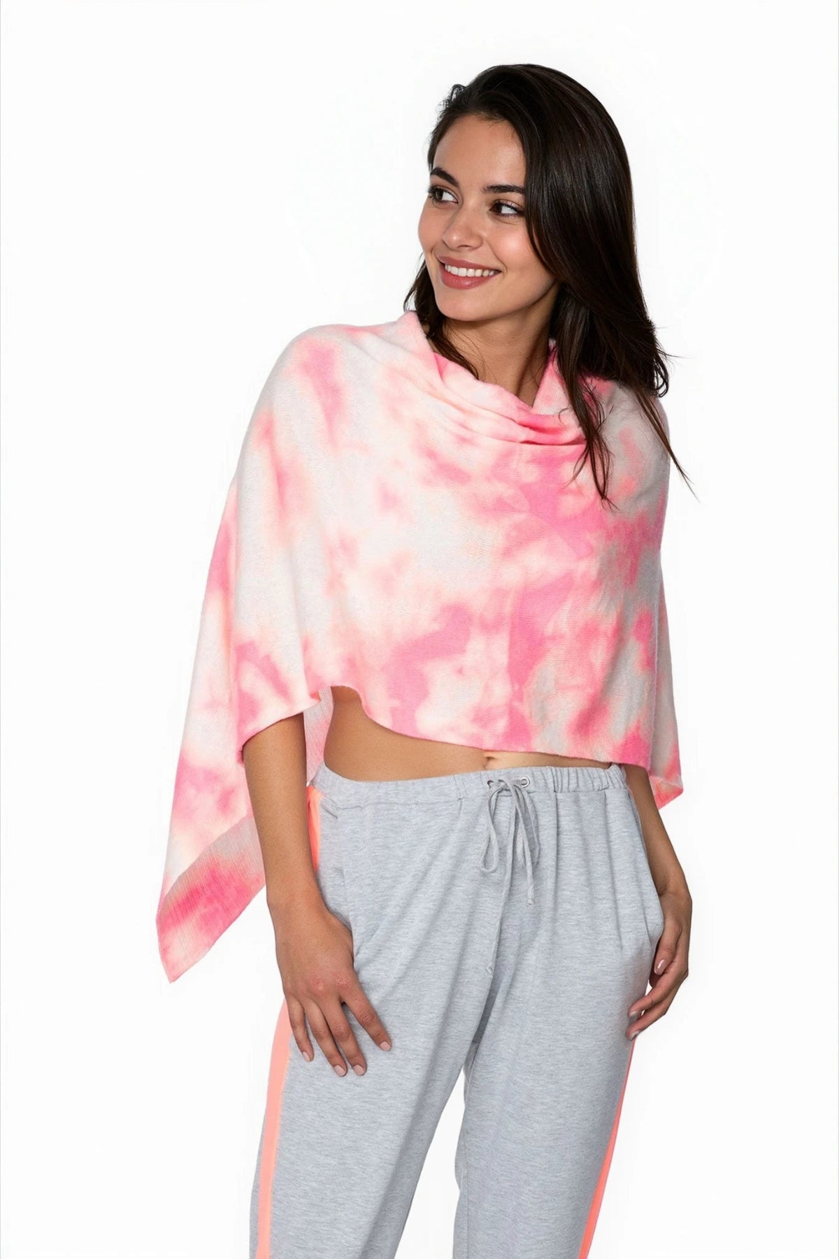 Be Golden 100% Cashmere Tie Dye Cashmere