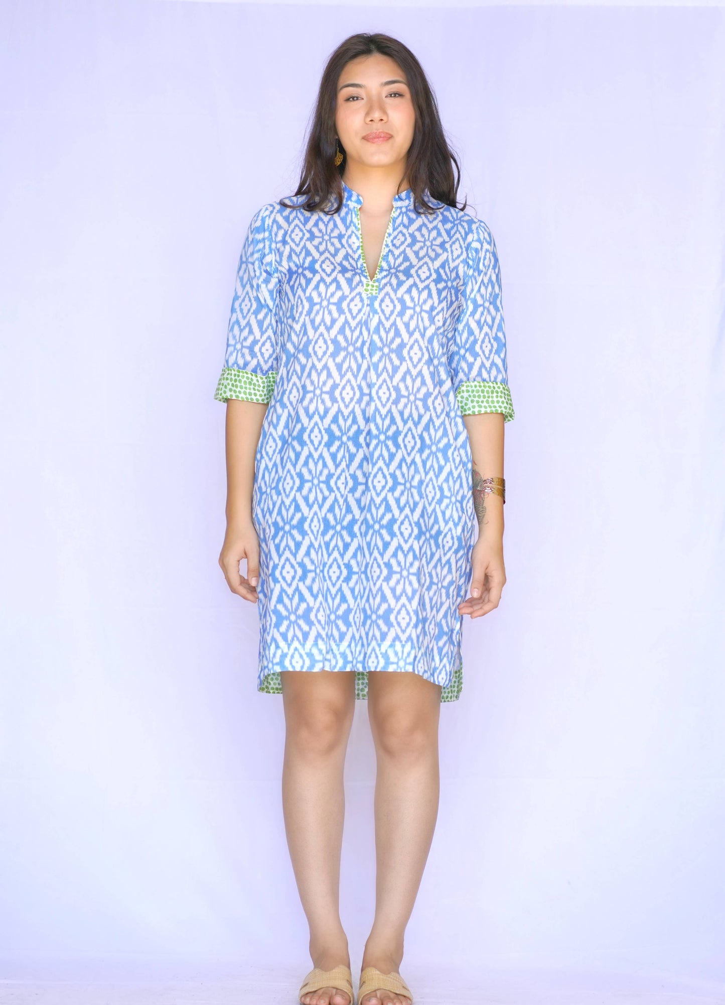 Amelia Dress - Blue : L