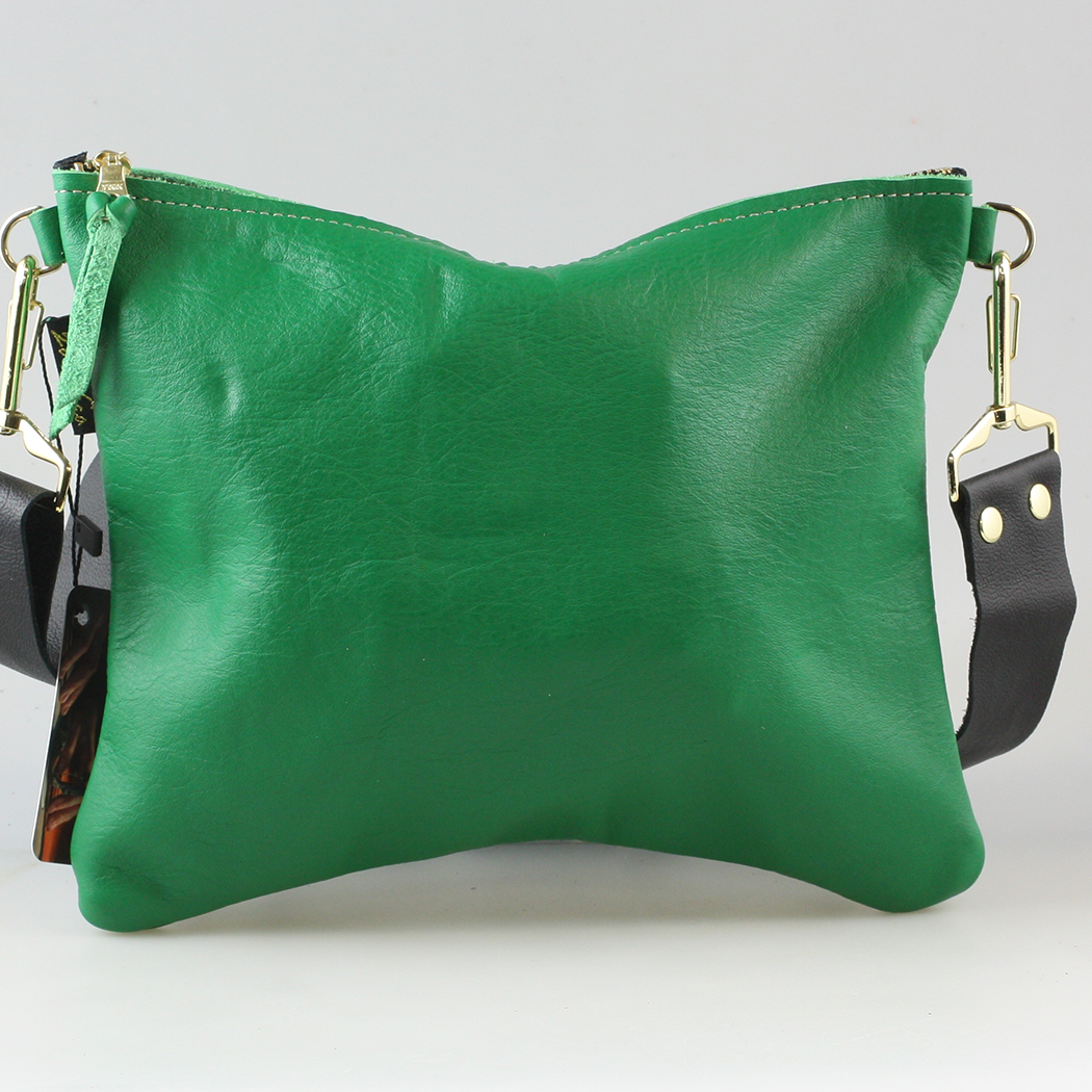 The Classic Taylor Crossbody: Custom / Custom / Matching Leather Strap