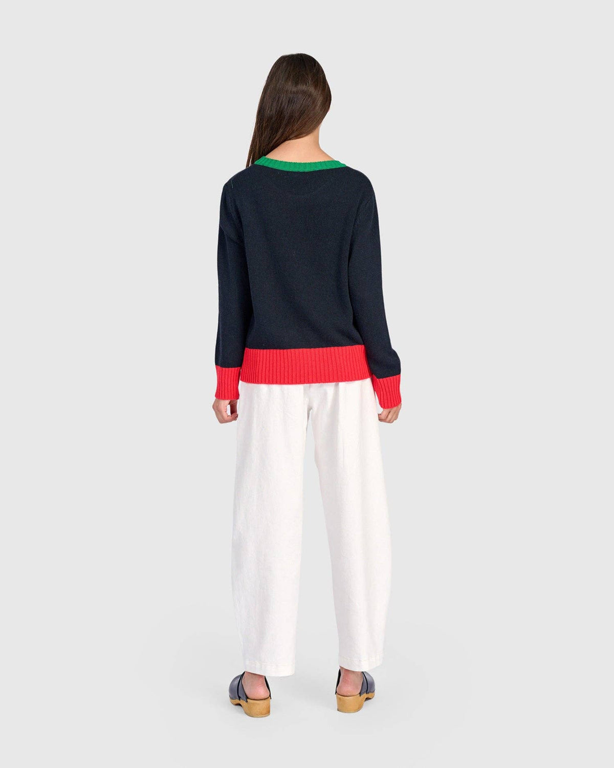 Bauble Pocket Sweater, Green: Green / ONE SIZE