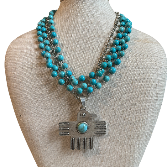 Turquoise Layered Necklace