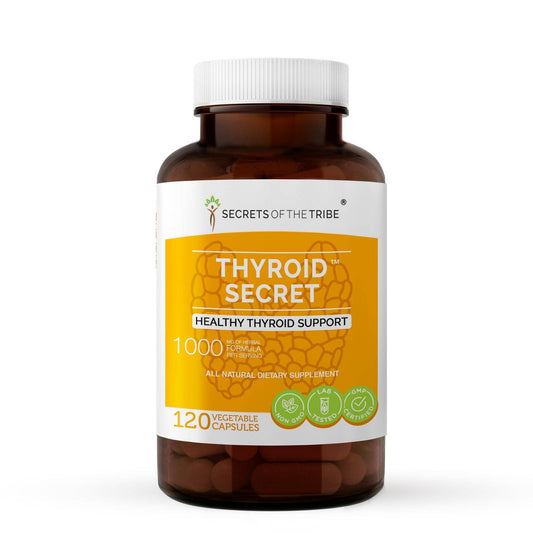 Thyroid Secret Capsules. Healthy Thyroid Support: 120 Capsules