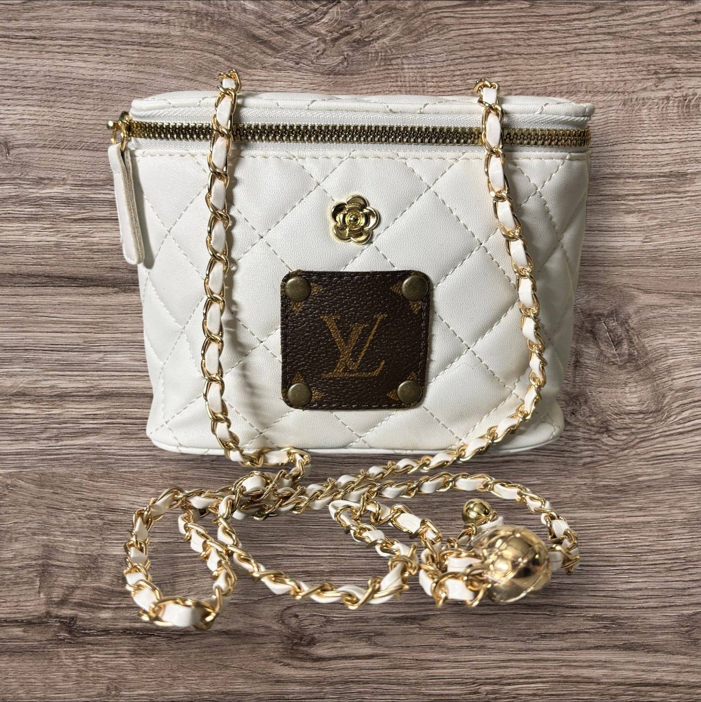 The Allure Quilted Square Crossbody