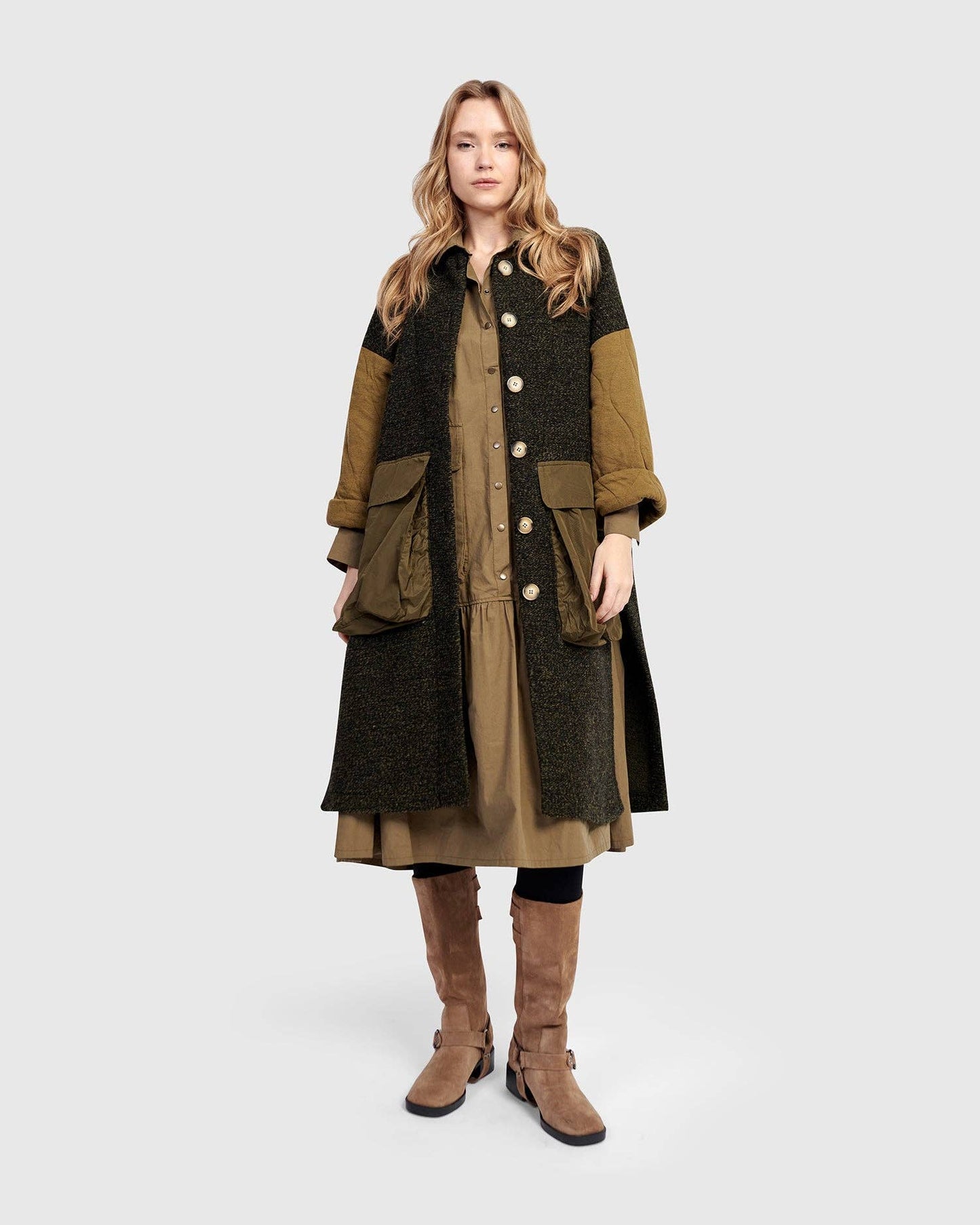 Urban Citadel Coat, Khaki: Khaki / S (US 8-12)