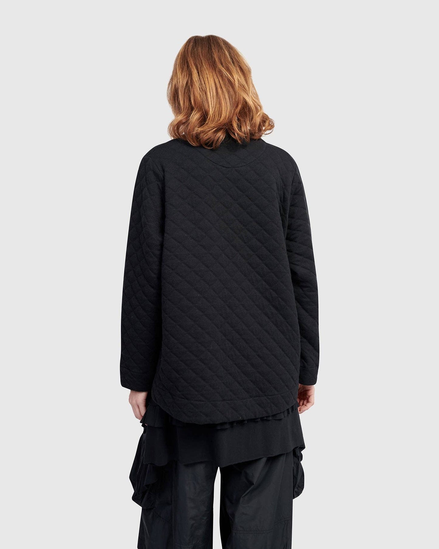 Urban Parcel Quilted Jacket, Black: BLACK / M (US 12-14)