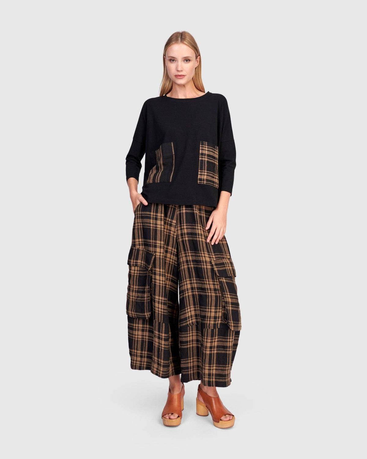 Oud Pockets Top, Terra: Terra / L (US 14-16)
