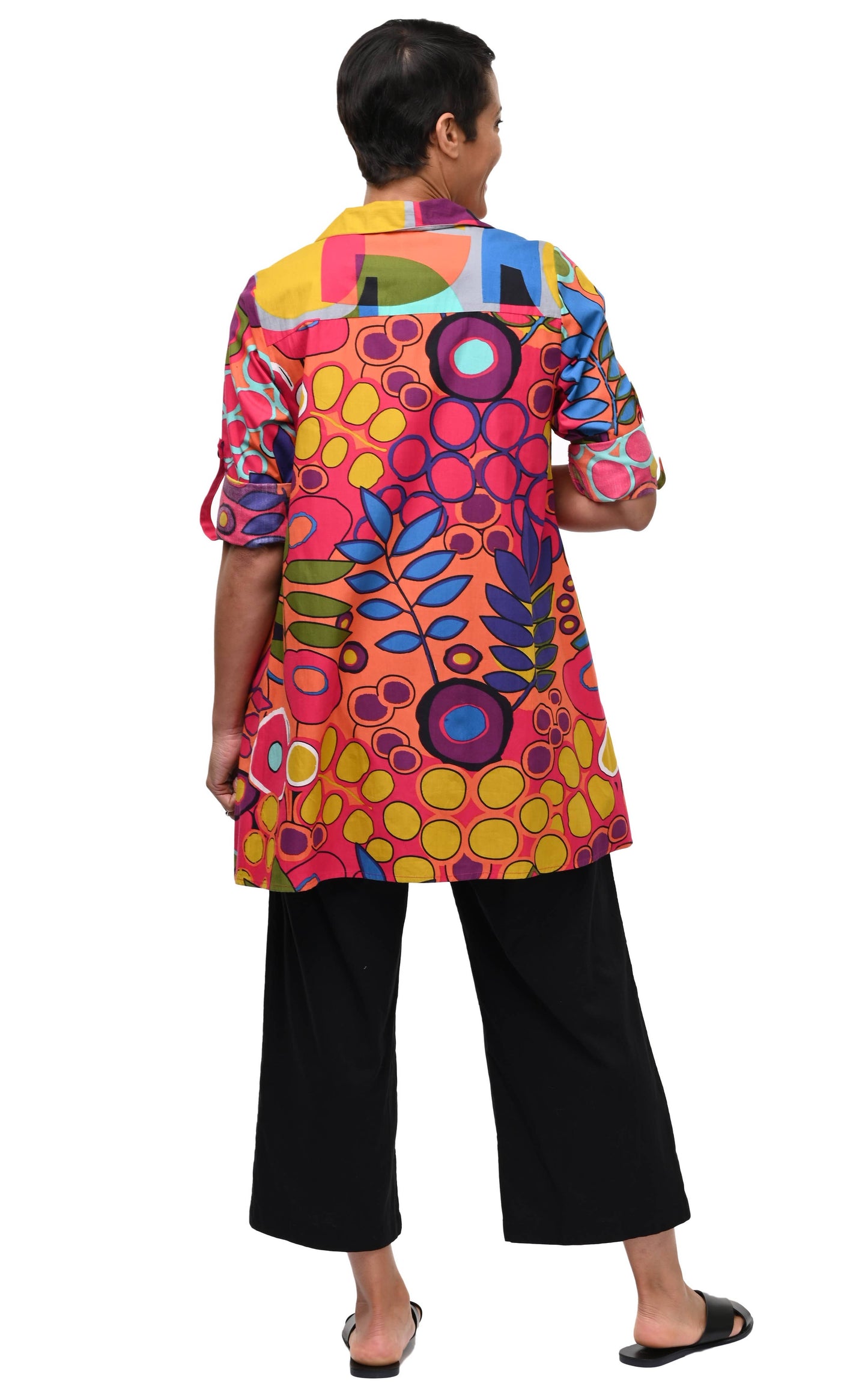 CV1218 Rachel Blouse in Galapagos*: M