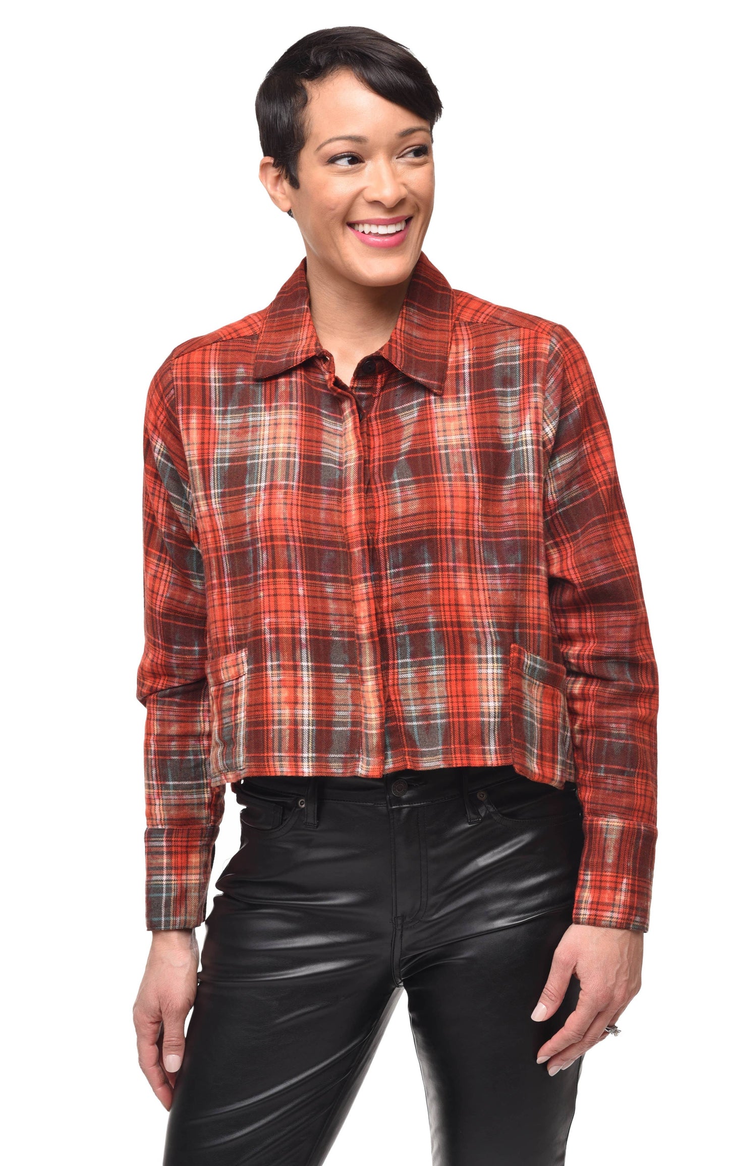 CV1149 Cecilia Top in Johnstone Flannel*: S