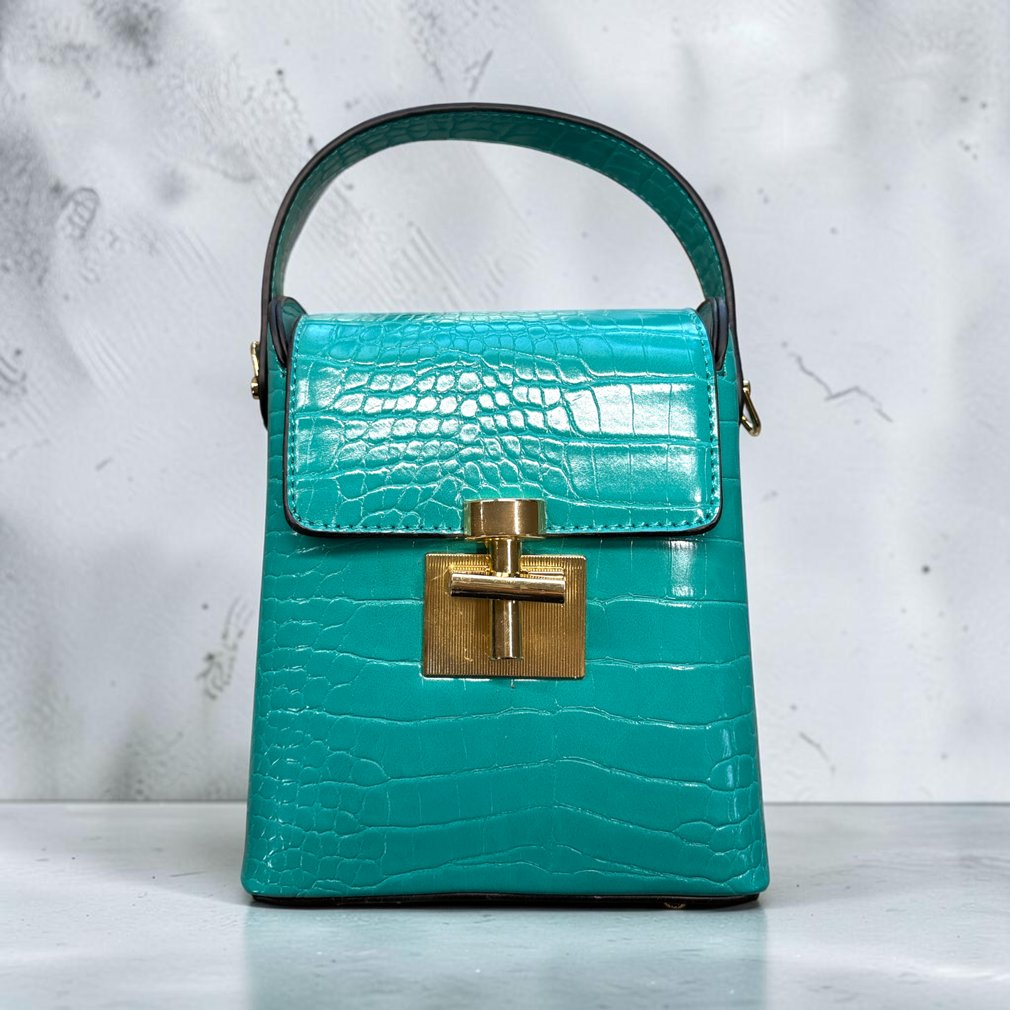 Turquoise Luxe Purse