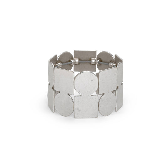 Handmade Pewter Bracelet - 2702