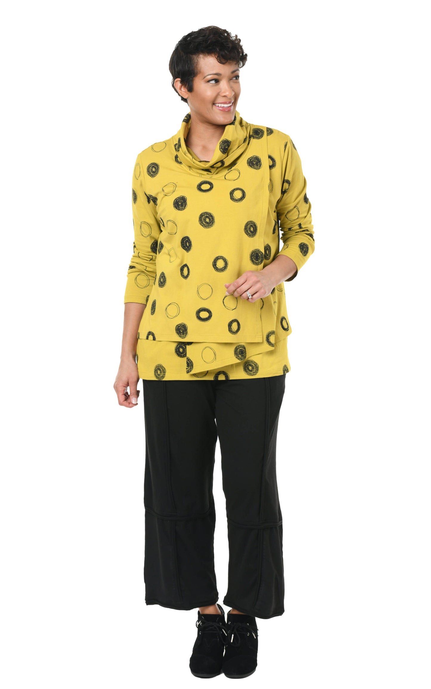 SDM152 Bristol in Moss Crazy Circles*: XS