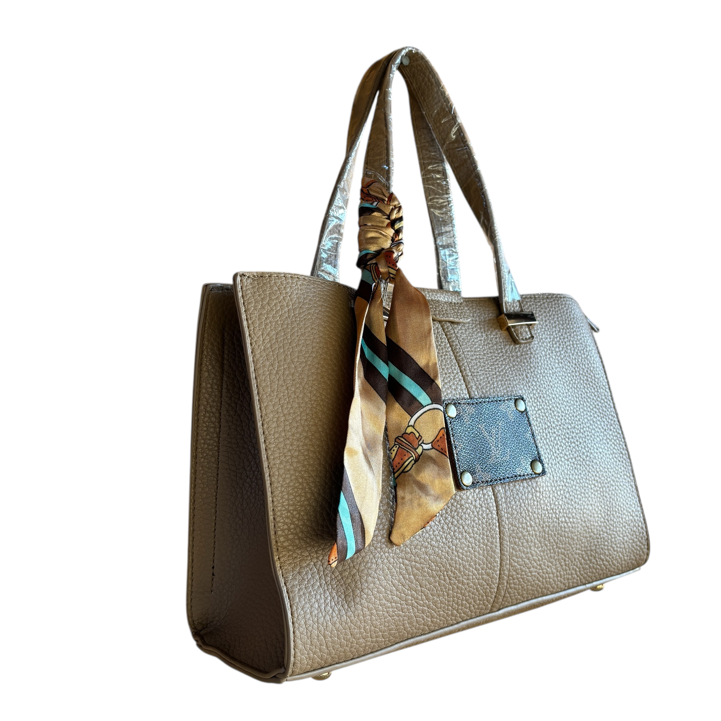 The Fast Hand Minimal Satchel in Taupe