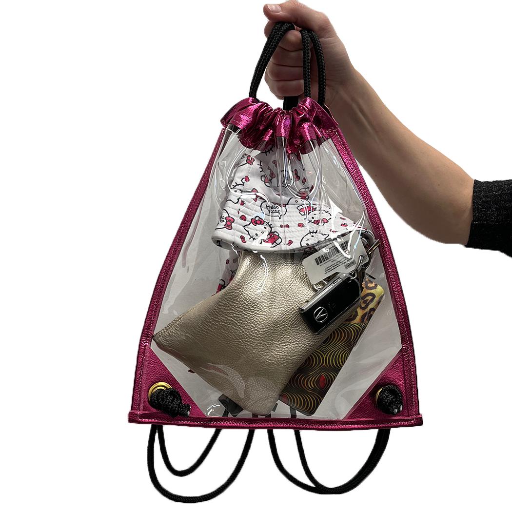 The Stadium Stuff Sack / Backpack: Gold