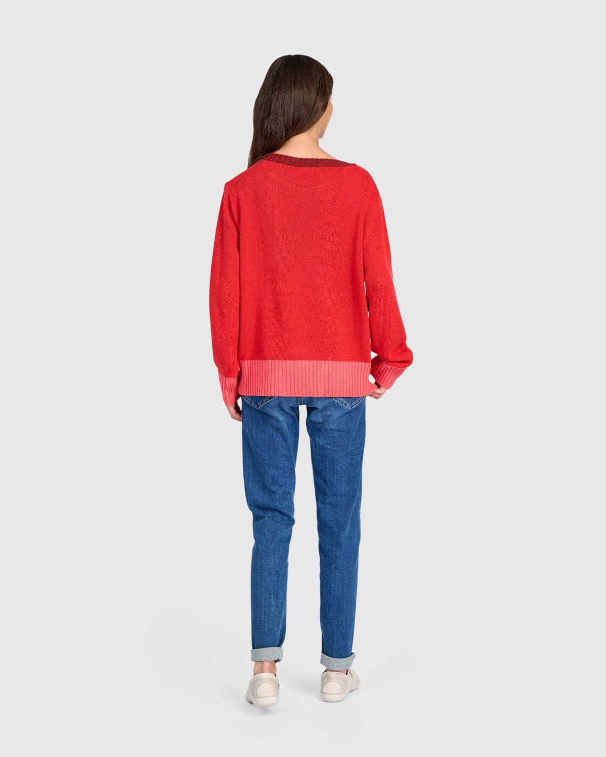 Bauble Pocket Sweater, Red: Red / ONE SIZE