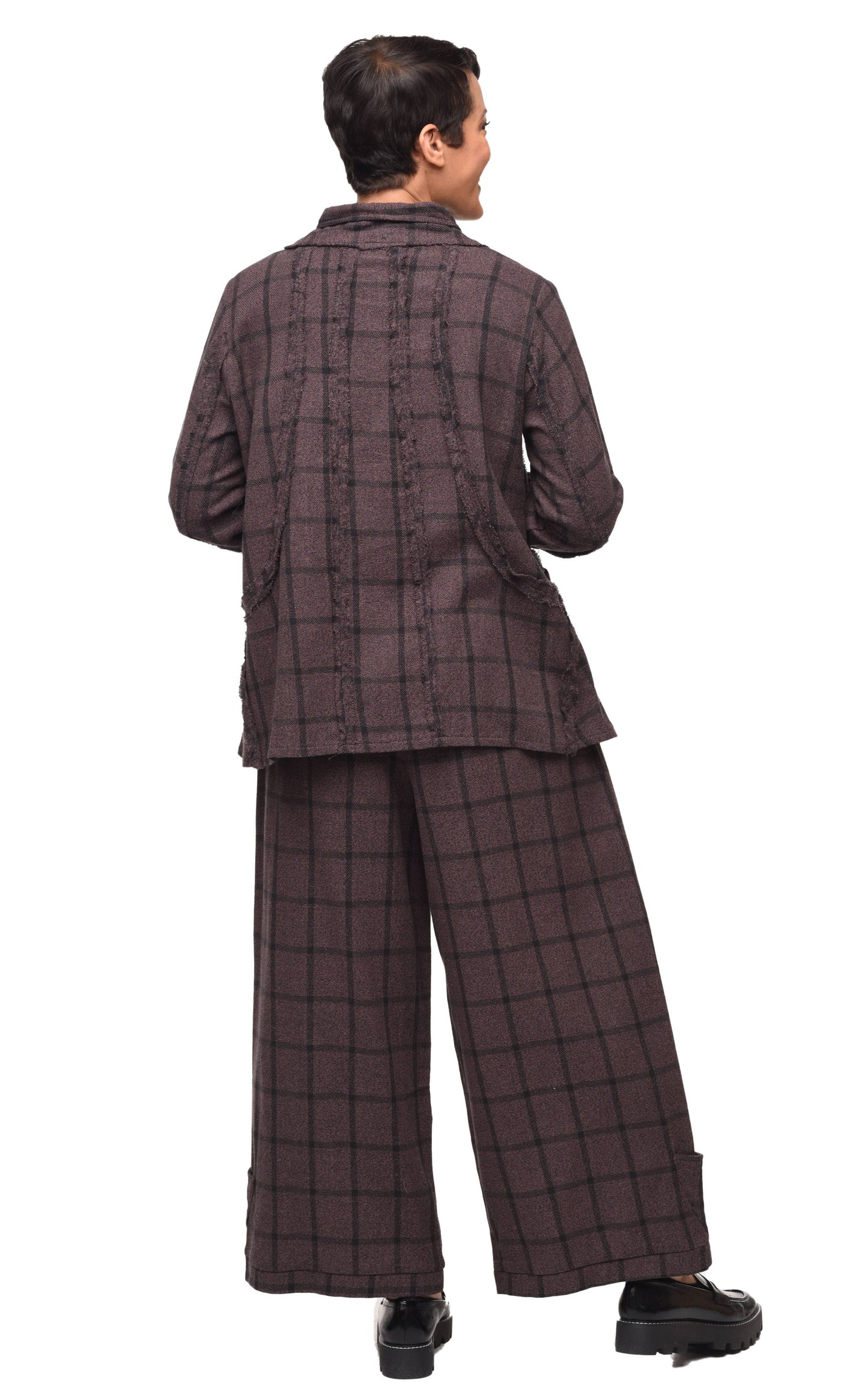 CV1145 Maren Jacket in Liverpool Flannel: S