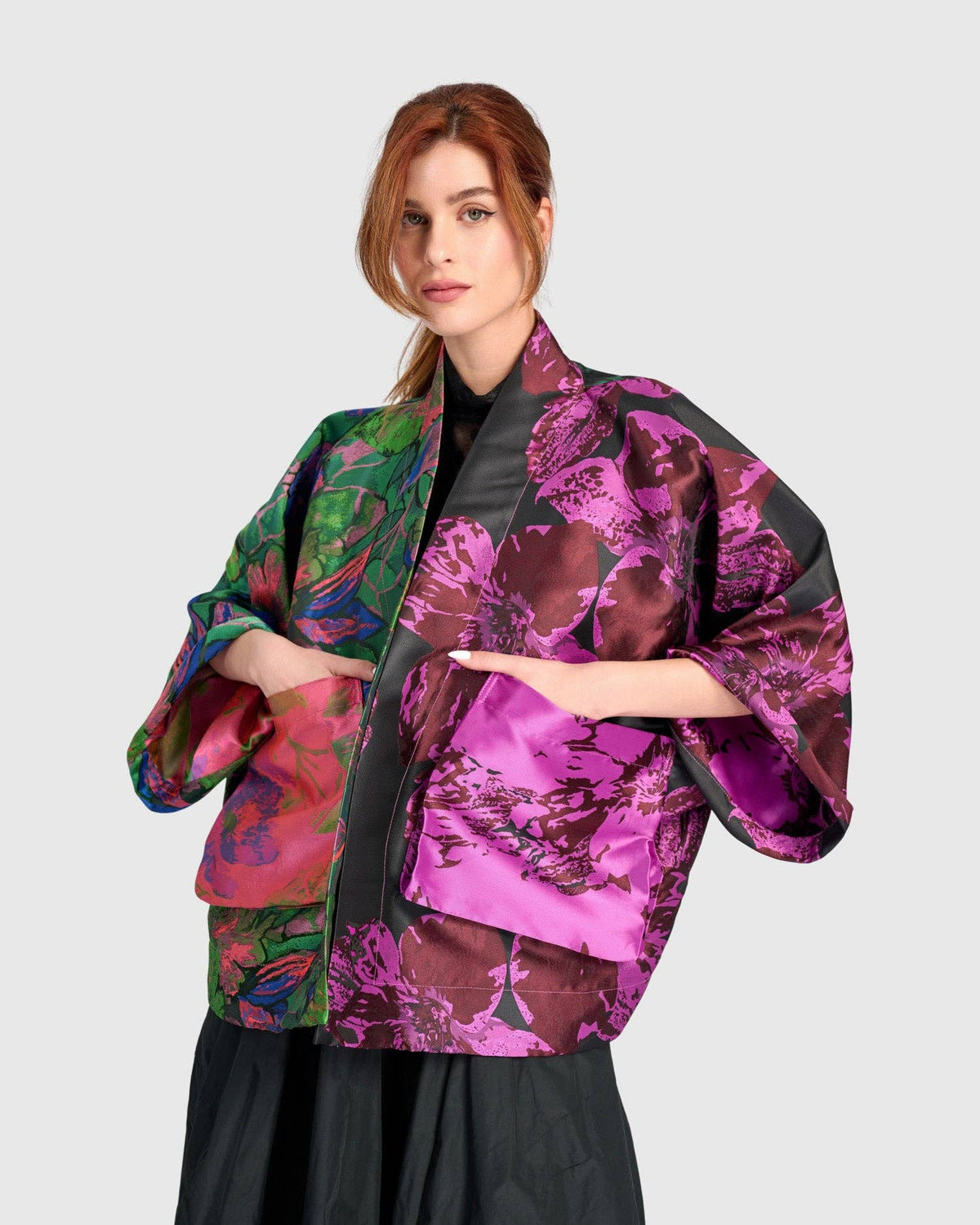 Elysium Jacket, Jacquard Mix: MIX / XL (US 18-20)