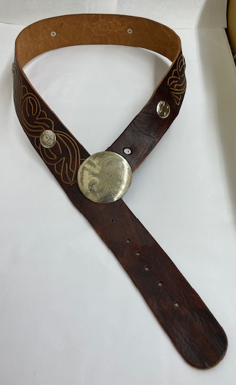 Leather belt B4203
