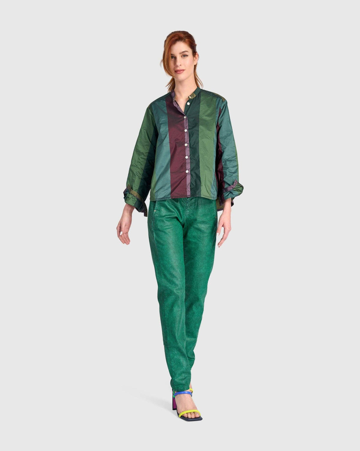 Resplendent Shirt, Jewel Mix: Stripes / XS (US 6-8)