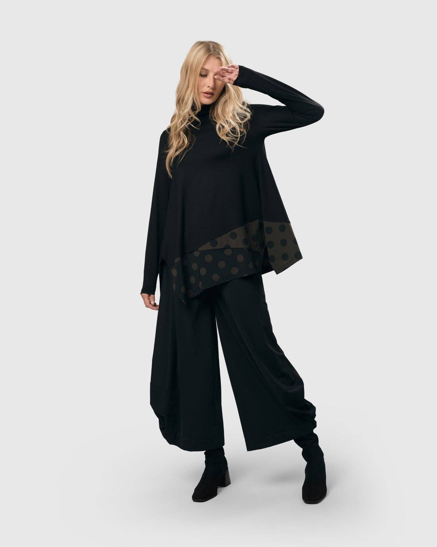 Tekbika Stripe Punto Pants - Alembika