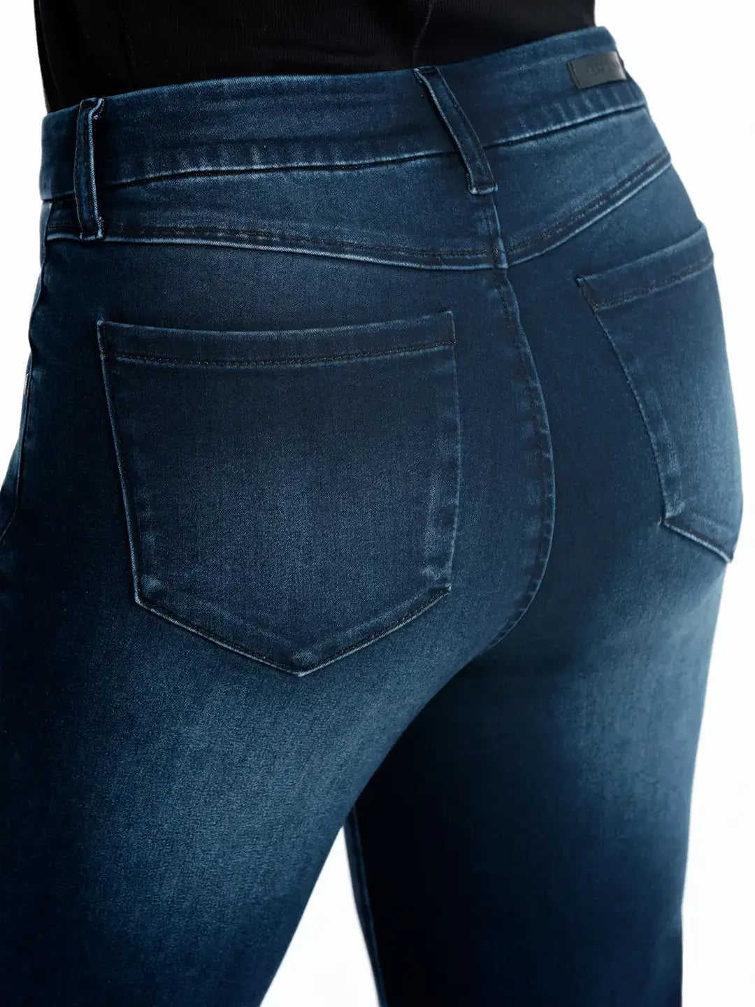 27" Petite Better Butter Slim Straight Jean w/ Exposed Snaps: 2P/26P