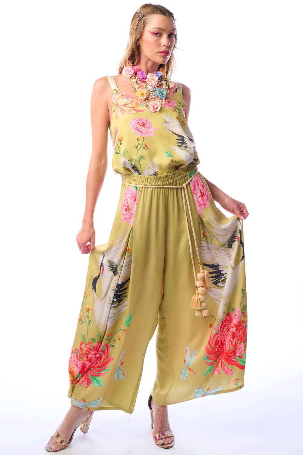 The Legend Of The Crane Pants: Mustard / M