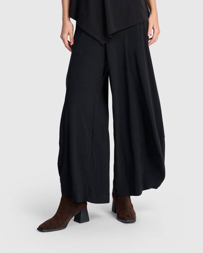 Essential Slinky Punto Pants, Black: BLACK / 4 (US 12-14)