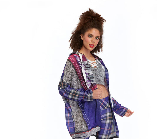 Casual Cardigan - Fall Conversations: One Size