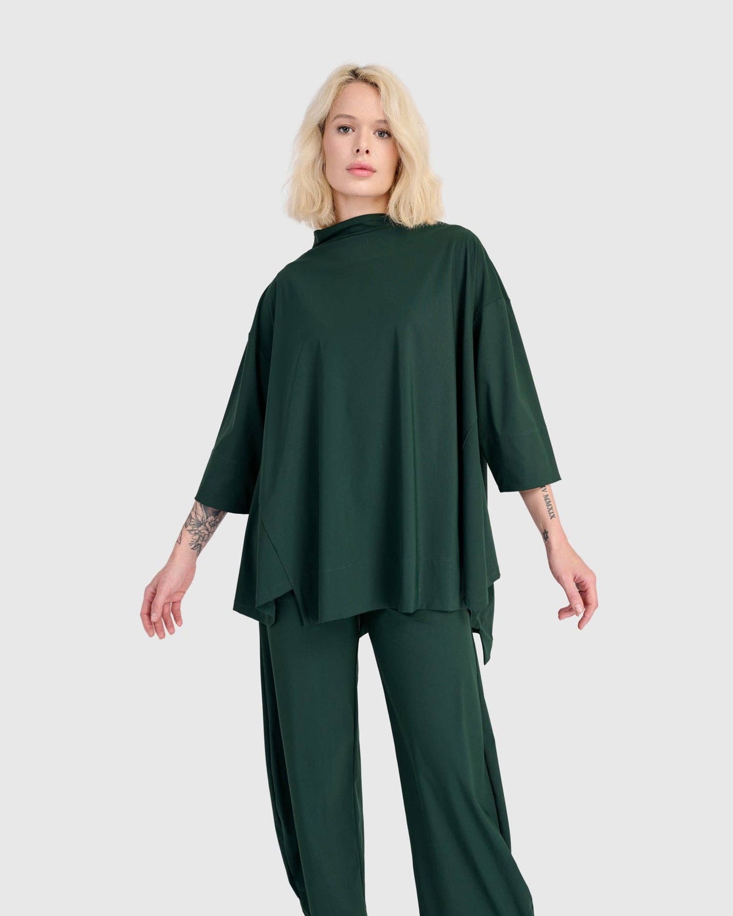 Essential Tekbika Trapeze Top, Forest: Forest / L (US 14-16)