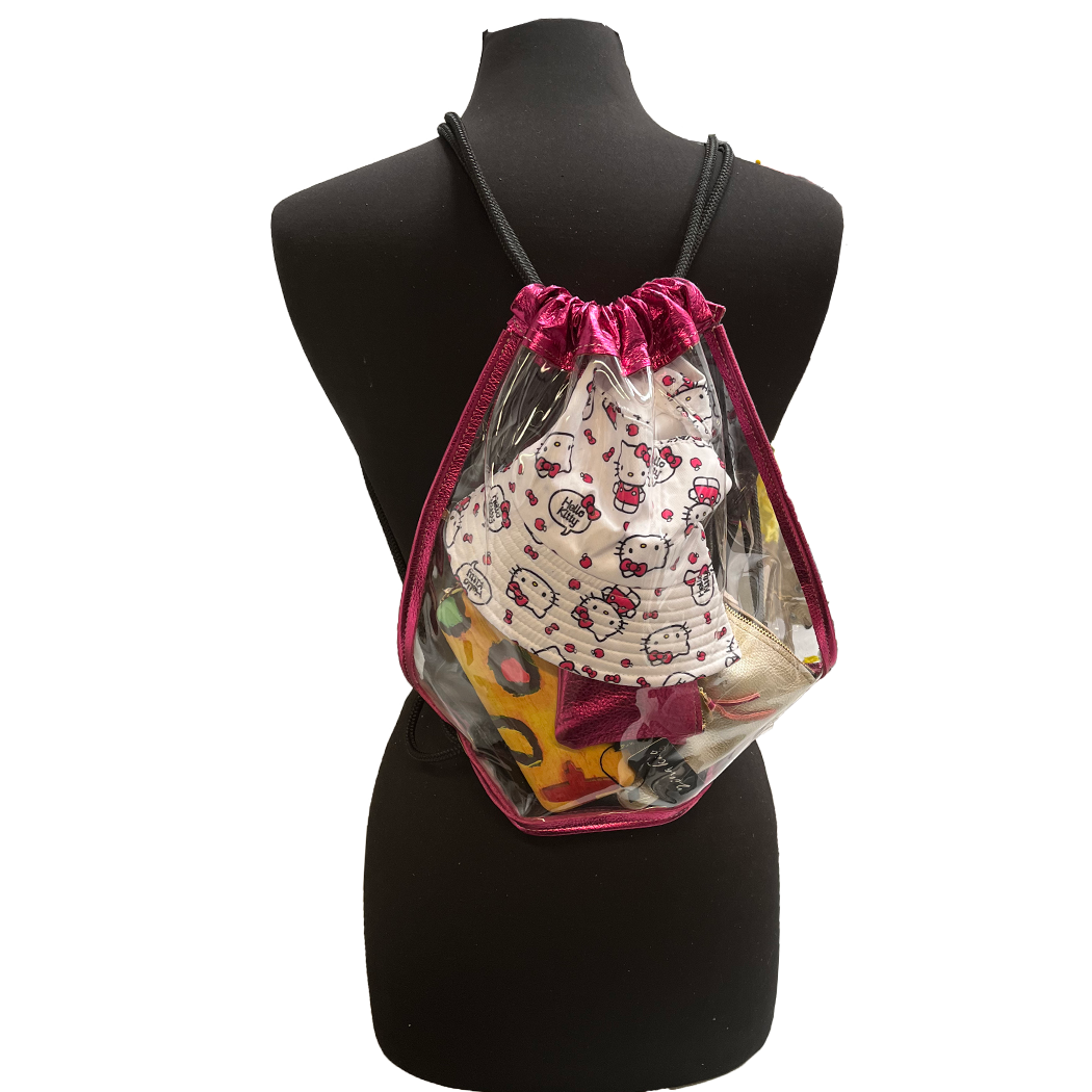 The Stadium Stuff Sack / Backpack: Gold