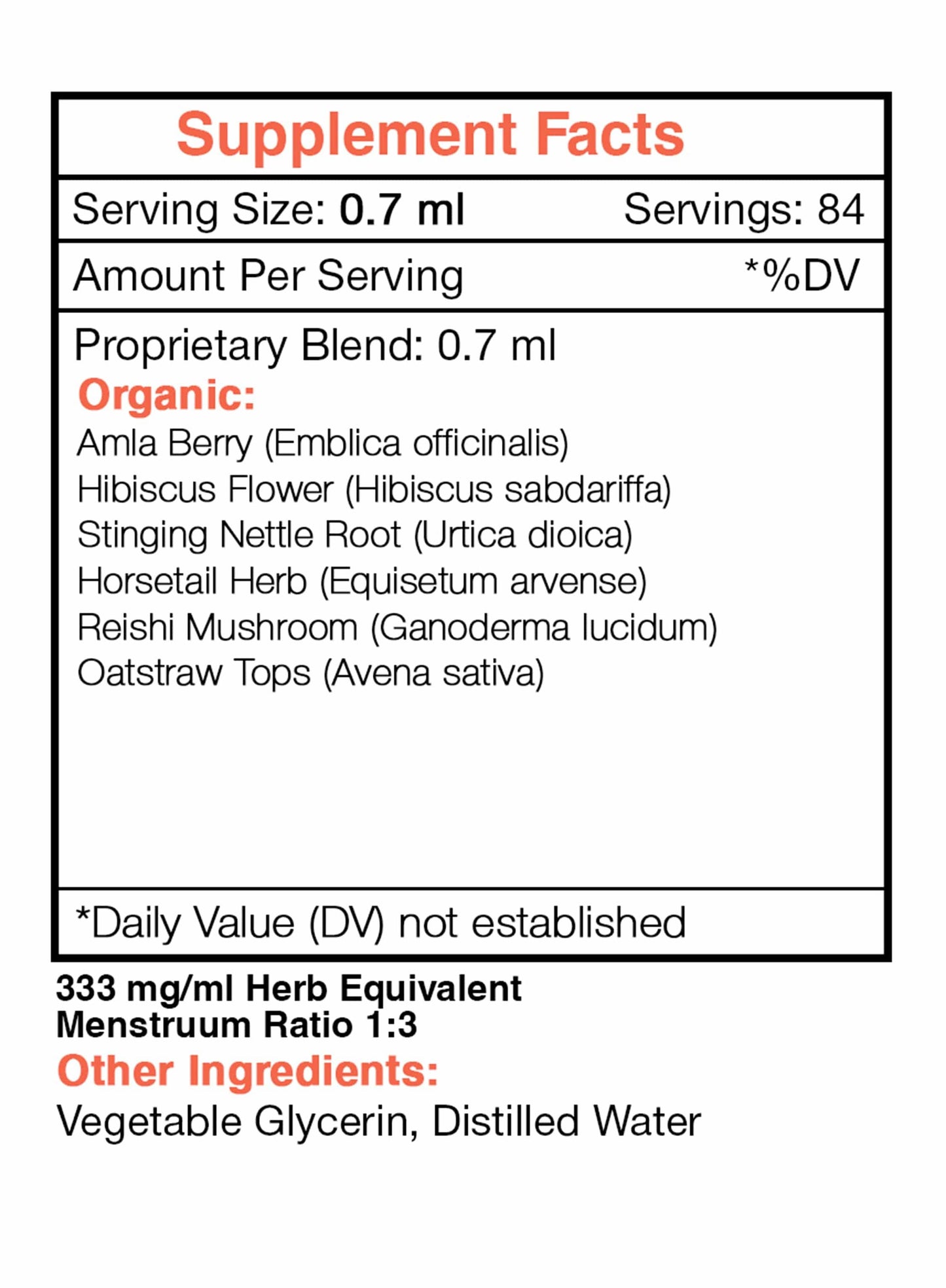 Luscious Locks. Healthy Hair Formula: 2 FL OZ / Alcohol-FREE