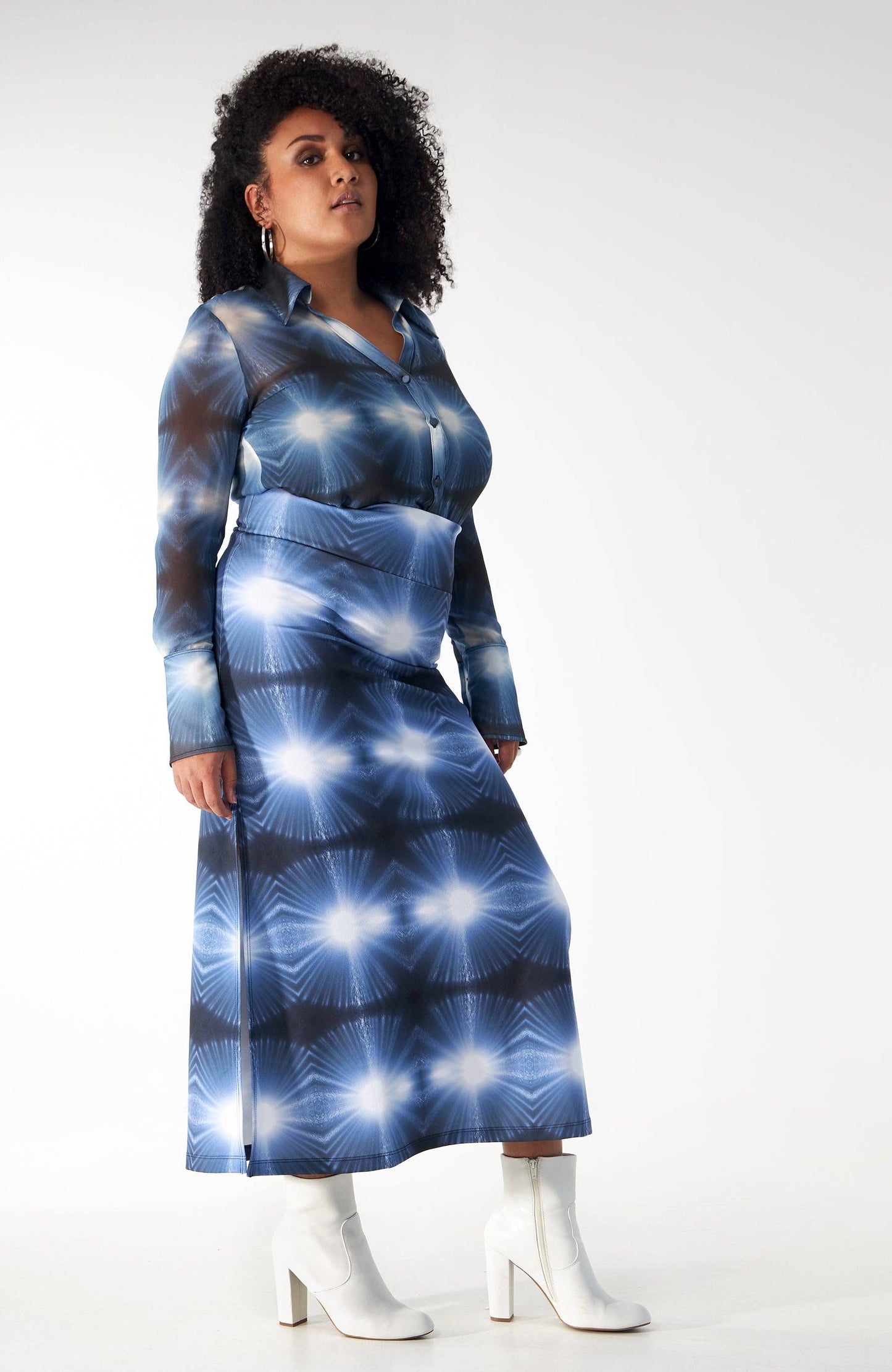 Babs Body-hugging Midi Skirt