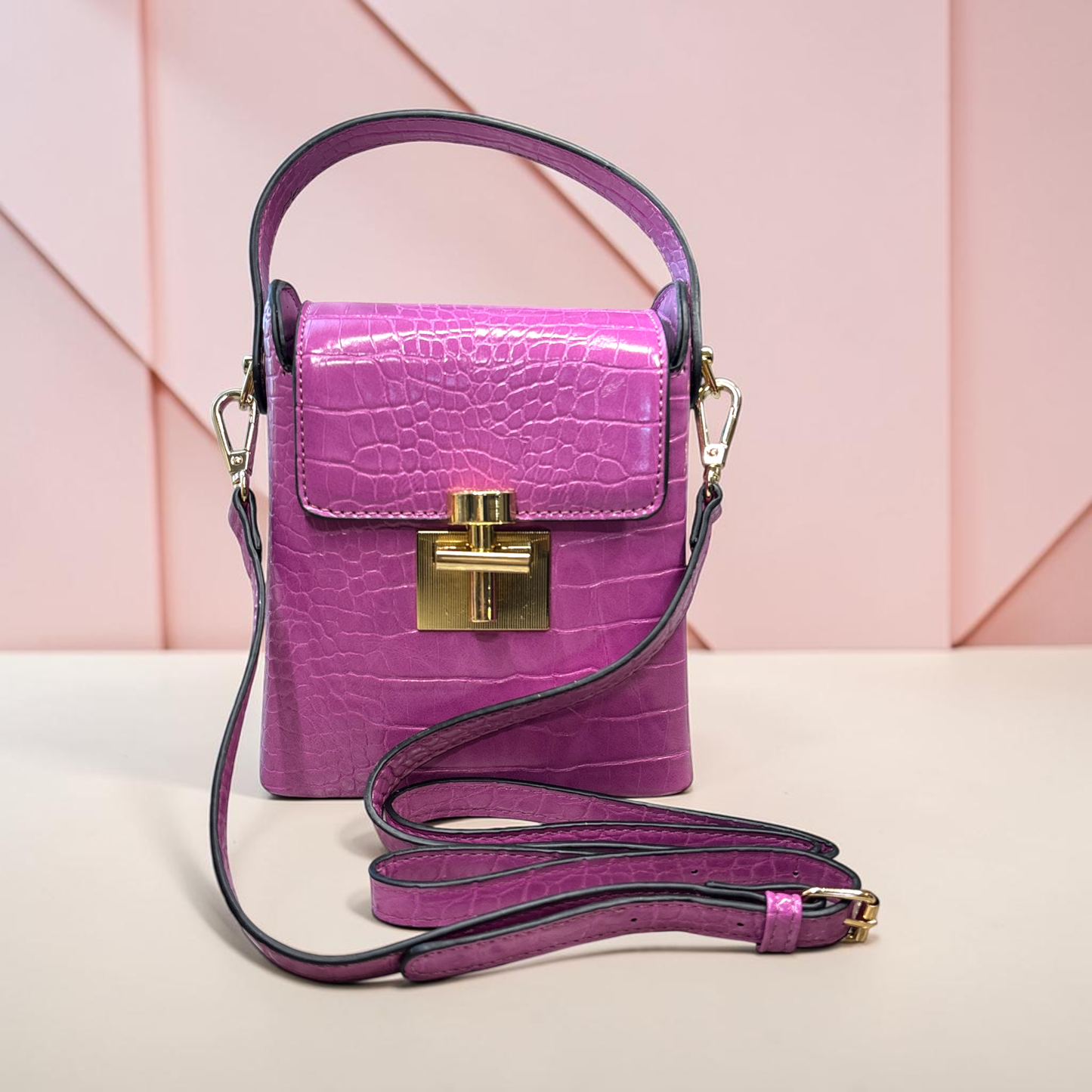 Orchid Luxe Purse