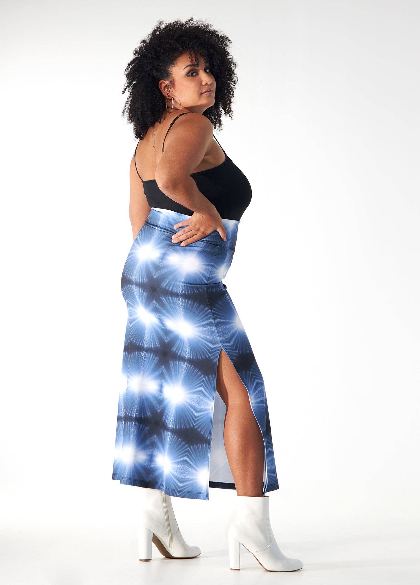 Babs Body-hugging Midi Skirt