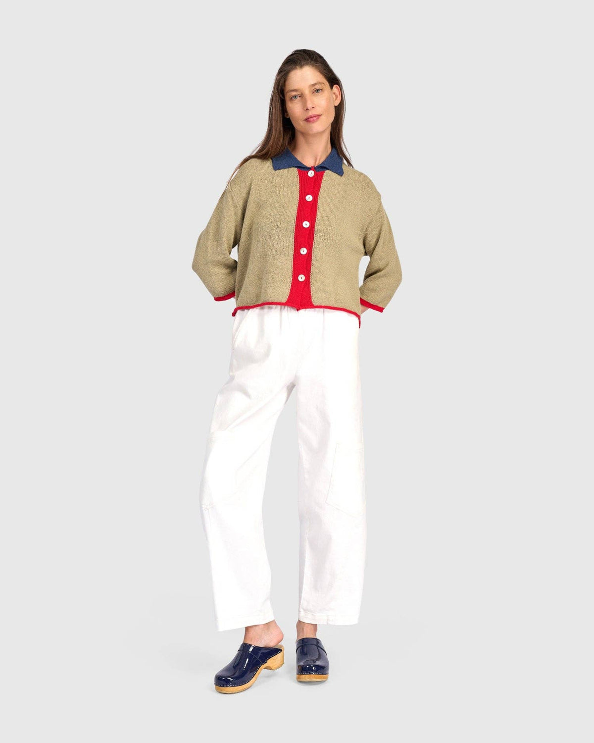 Coco Cardigan, Red: Red / ONE SIZE