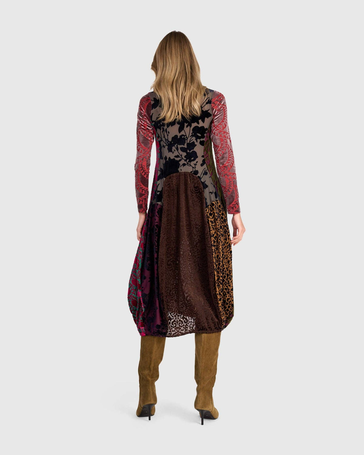 Heirloom Crew Cocoon Dress, Jewel Multi: Regal / 1 (US 6-8)