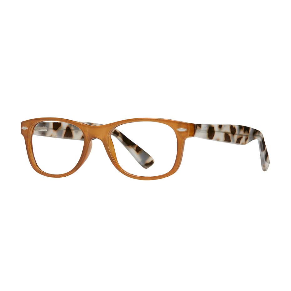 Avery - Mocha / Ivory Tortoise - Blue Light Filtering: 2.50
