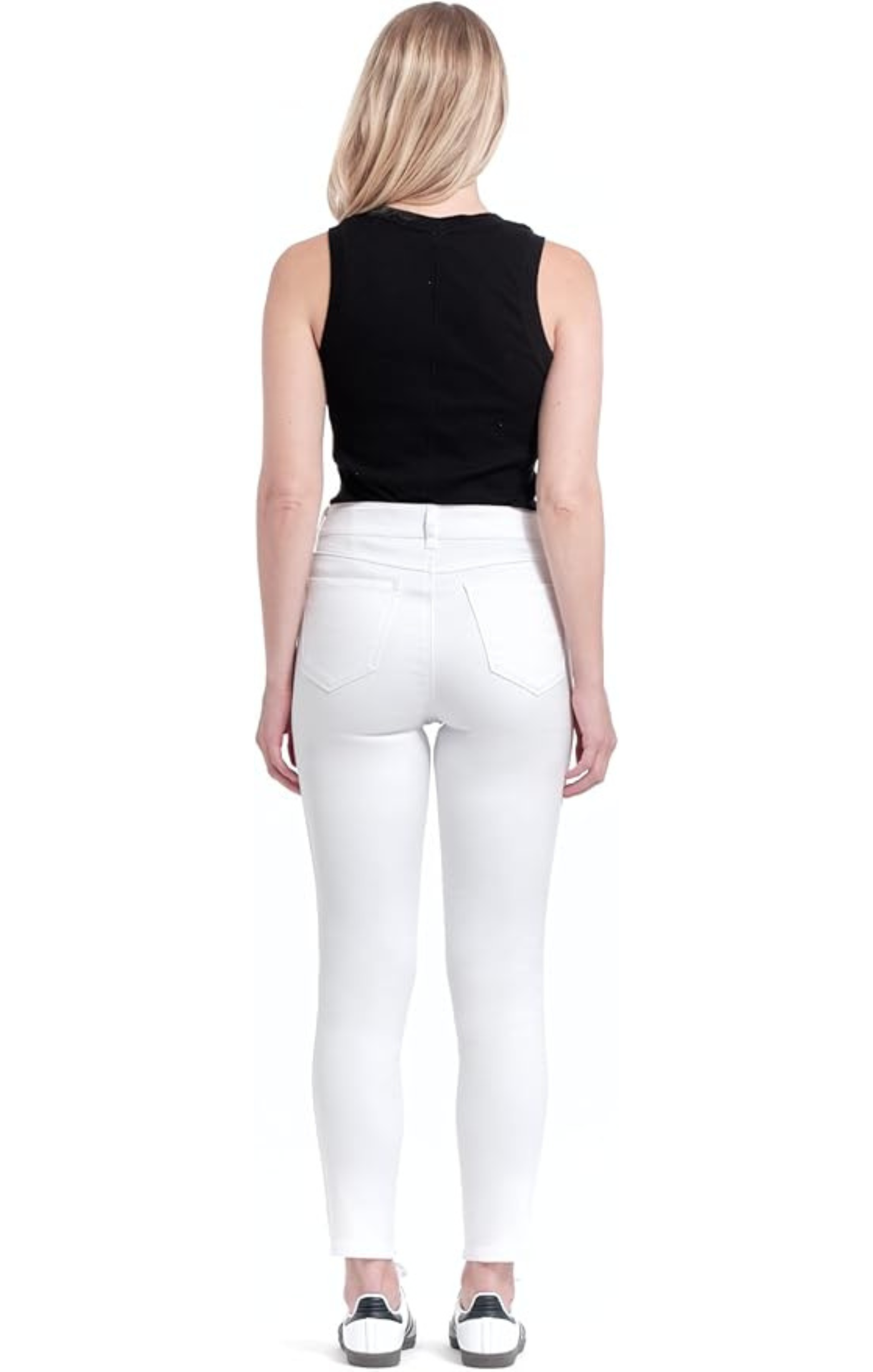 28" Classic Butter WHITE Skinny Ankle Jean 🤍🤍🤍: 12/31