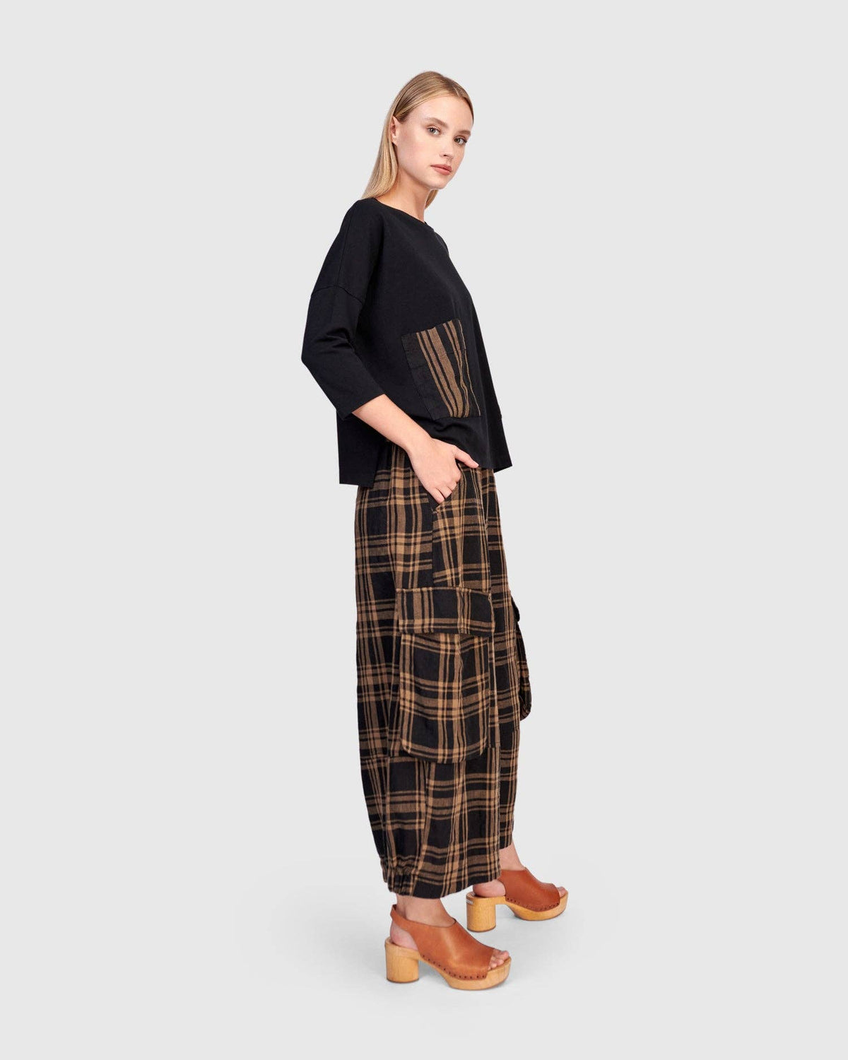 Oud Pockets Top, Terra: Terra / M (US 12-14)