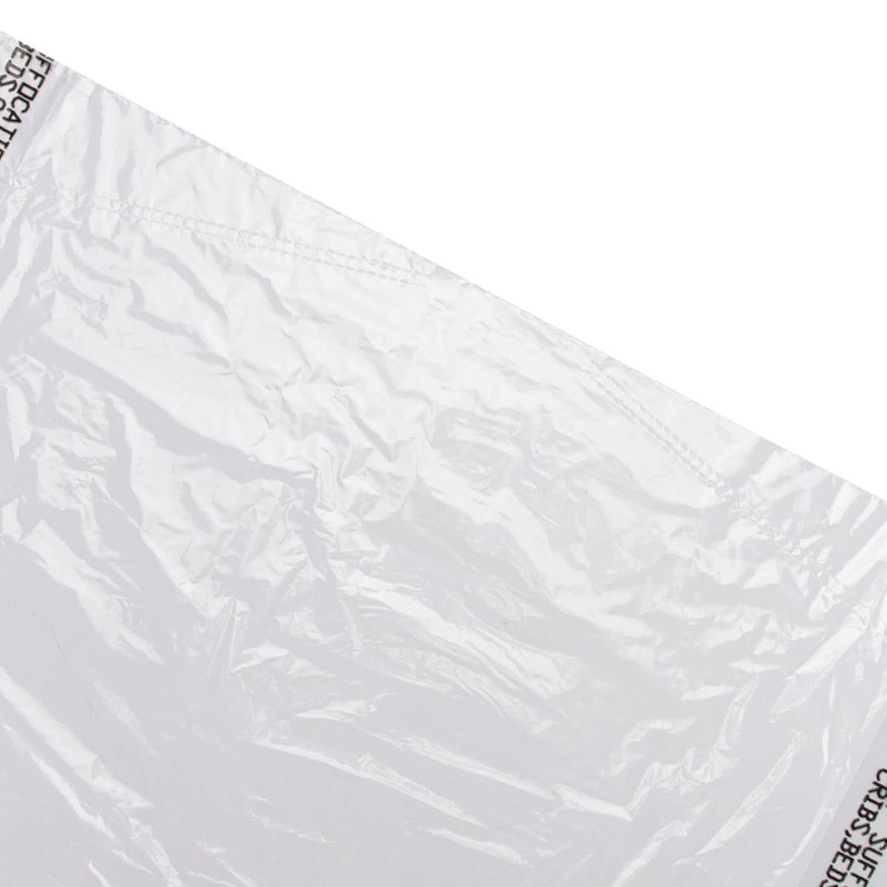 Large Clear Plastic Garment Bags - 21"W x 3"D x 72"H