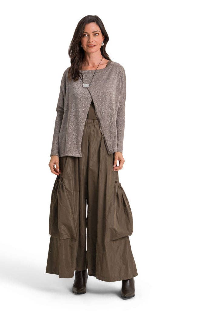 Nylon Big Pocket Pants - Turtle: 2
