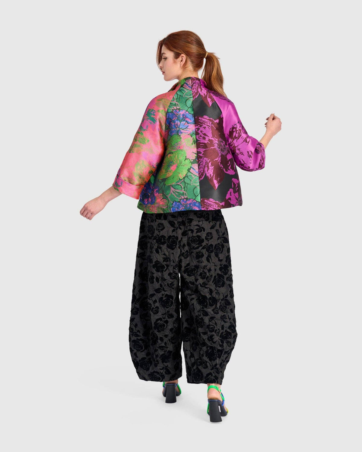 Apotheosis Cocktail Jacket, Jacquard Mix: MIX / L (US 14-16)