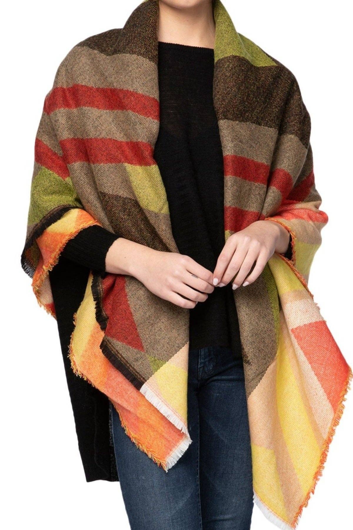 Dizzy Diamond Blanket Comfort Wrap: Summer / Dizzy Diamond Blanket Wrap