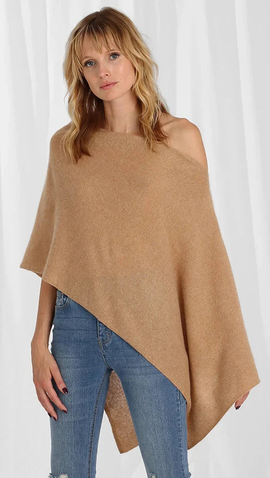 100% Cashmere Ruana 0841 - Minnie Rose – Alice Becker Inc
