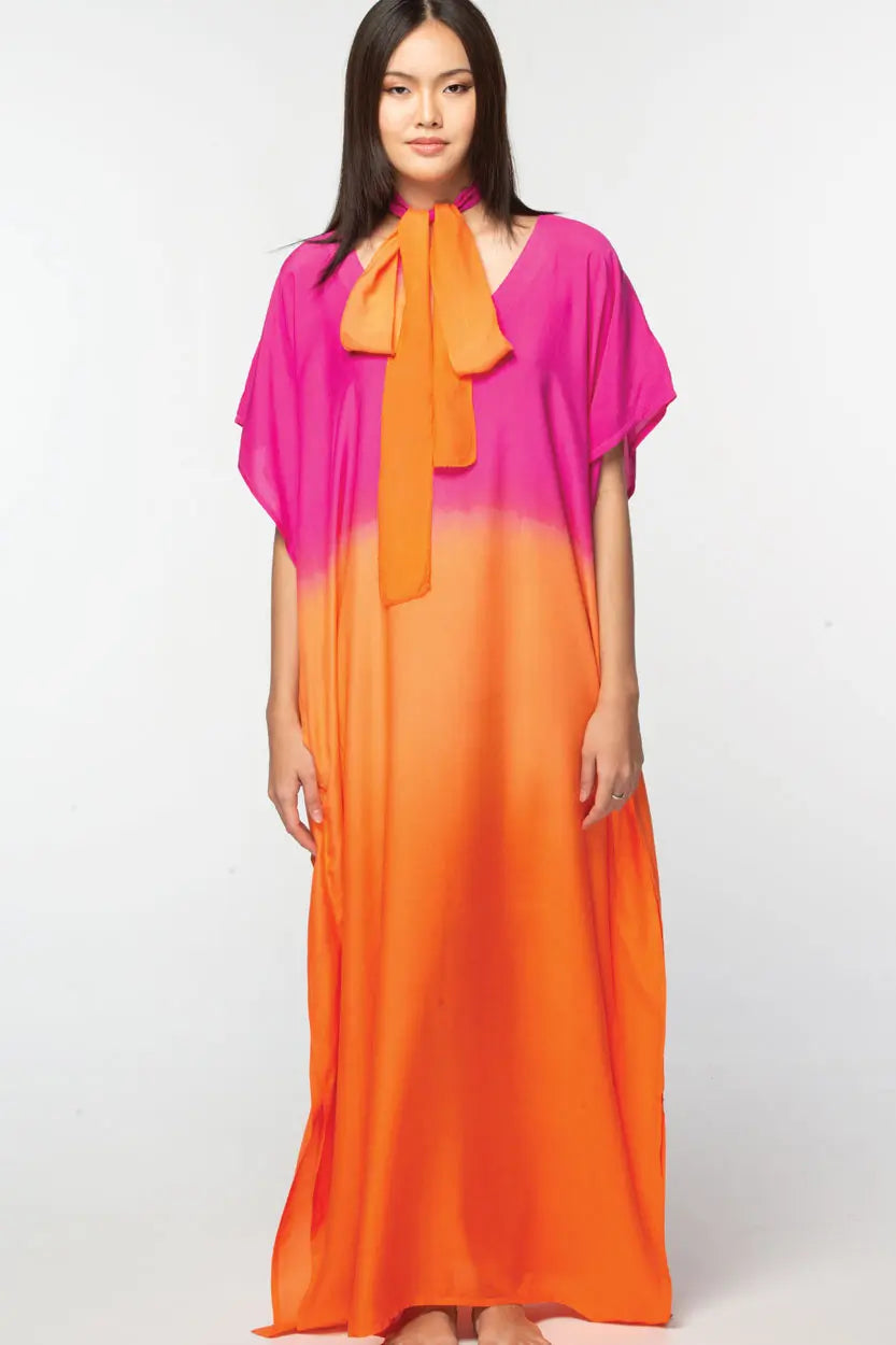 Ombre Cupro Caftans - Sevya Handmade