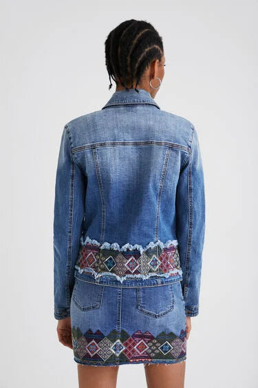 Amazon.com: Desigual Women's Jacket, 5053 Denim, S : Clothing, Shoes &  Jewelry